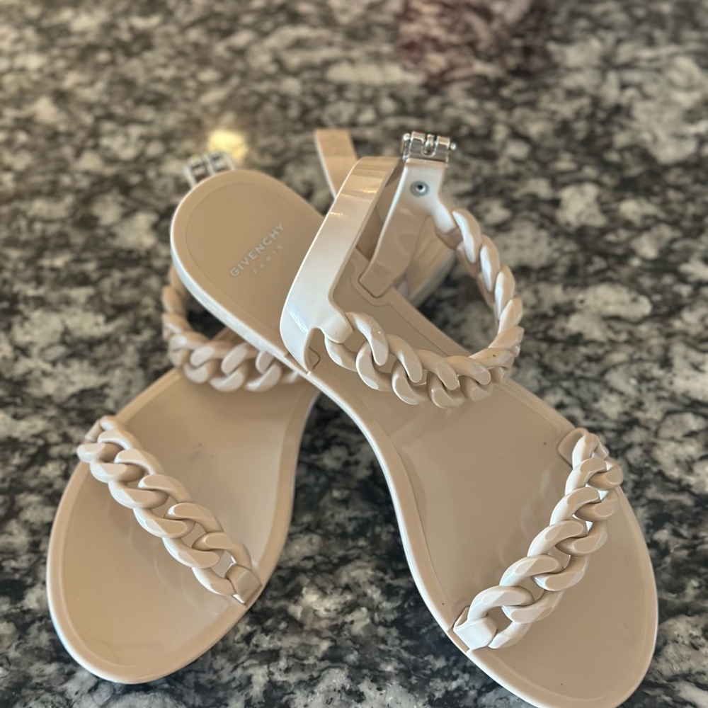 Givenchy Cream Sandals